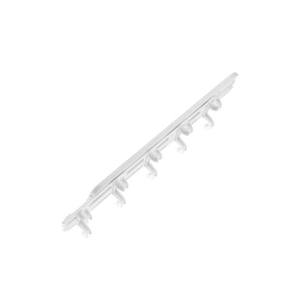 Wosthever Estante de almacenamiento Gancho para colgar Soporte de pared Tamaño compacto Accesorios para el hogar Instalación práctica Soporte Almacenamiento y organización del hogar