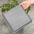 thumbnail image 3 of Home Square Plant Saucers, Resin Flower Pot Drip Tray for Living Room Balcony, 3 of 6