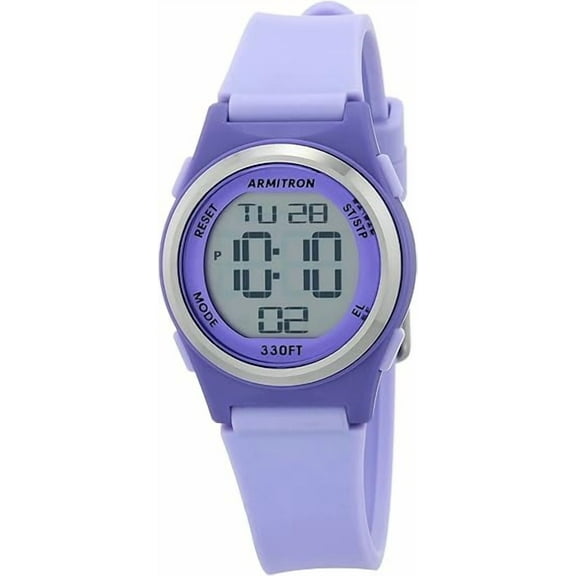 Armitron Sport Purple Plastic Ladies Watch