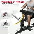 thumbnail image 2 of HeeH Seated Calf Raise Machine:Calf Exercise Leg Training Adjustable Equipment, 660LBS Home Gym Black, 2 of 8