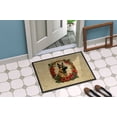 thumbnail image 4 of Carolines Treasures DAC2316JMAT 24 x 36 in. Unisex Belgian Malinois Christmas Flowers Doormat, 4 of 5