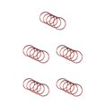 thumbnail image 2 of maskred 1/2/3/5 Anneau de Sortie d'Air Mode Robuste et Résistant à l'Usure pour une Longue Durée Rouge 5 Pcs, 2 of 6