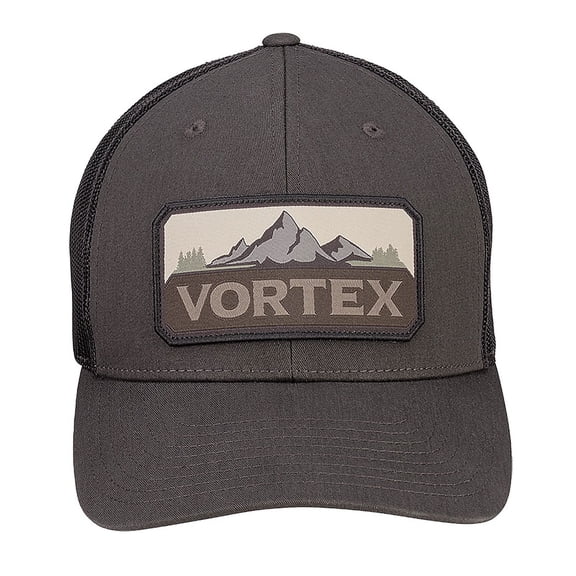 VORTEX Adult Male Peakline Dark Charcoal OSFM Cap (125-08-DCH)