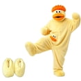 thumbnail image 2 of Girls Fall Outfits Kids Funny Green Big Mouth Monster Onesie Ultra-Soft Plush Cartoon 𝗖𝗼𝘀𝘁𝘂𝗺𝗲 for 𝗖𝗼𝘀𝗽𝗹𝗮𝘆 Party, 2 of 8
