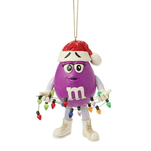 MM'S Purple Character Hanging Ornament