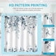 thumbnail image 4 of Cortina de Shower Dznils de Tela de Eucalipto Azul Estampado Floral 72x72 pulgadas, 4 of 12