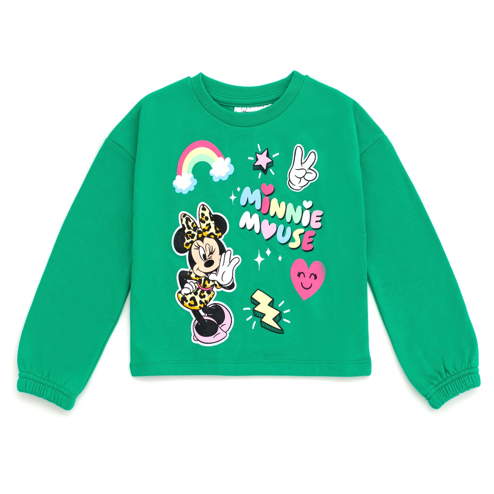 Disney Daisy Duck Minnie Mouse Fleece Sweatshirt and Jogger Pants Outfit Set Toddler to Big Kid