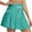 Green, variant on Women's High Waisted Drawstring Swim Skirt with Shorts Liner Bathing Suit Tankinis Swimsuit Bottoms with Zipper Pockets Wrap Skirts for Women Blue L