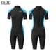 thumbnail image 3 of Traje de neopreno de manga corta de 3 mm para hombre y mujer, traje de buceo, equipo de surf, pesca submarina, equipo de kitesurf, ropa de baño, 3 of 5