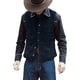 thumbnail image 1 of Traje de hombre, chaleco casual, chaleco con cuello en V, vestido formal informal ajustado para negocios, estilo retro, 1 of 6