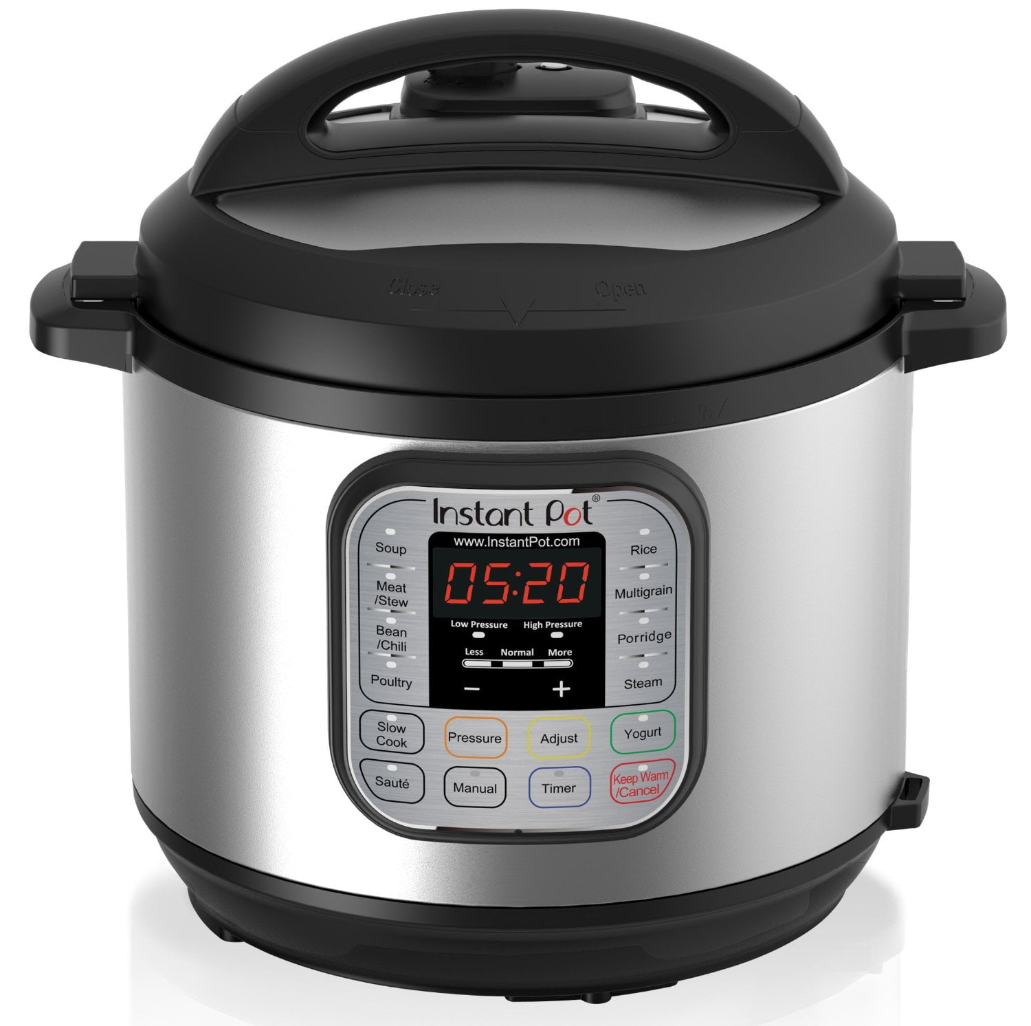 Slow Co Instant Pot DUO60 6-Quart 7-in-1 Multi-Use Programmable Pressure Cooker 