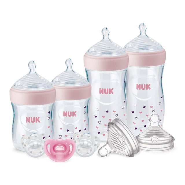 Set de regalo para biberones NUK Simply Natural SafeTemp