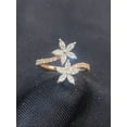 thumbnail image 6 of Stunning 0.95 Cts Marquise Round Cut Diamonds Engagement Bloom Ring In Hallmark 14K Rose Gold, 6 of 13