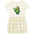 thumbnail image 3 of Inktastic Pickleball Funny Pickle Girls Toddler Dress, 3 of 5