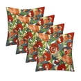 thumbnail image 1 of RSH Décor Indoor Outdoor Set of 4 Pillows 17" x 17", Novino Dune Red Floral, 1 of 6