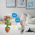 Plush Toy Talking Interactive Baby Dancing Toys Sing 120pcs Songs