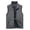 Gray, variant on jjayotai Mens Coat Jacket Clearance Men's Work Sleeveless Jacket Solid Color Stand Collar Multiple Pockets Outdoor Sports Photography Leisure Coat