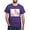 Purple, variant on CafePress - Keep Calm And Listen To The Social Worker Men's Va - Men's Classic Graphic Cotton T-Shirt