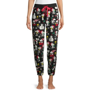 Grinch Women's and Women's Plus Velour Pajama Joggers - Walmart.com