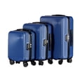thumbnail image 1 of Set 3 Maletas de Viaje Travel Elite Texturizadas G 25 kg M 20 kg Carry On 10 kg Varios colores azul, 1 of 7