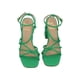 thumbnail image 5 of Zapatillas Mujer Casuales Tacón Bloque Tiras Head Over verde 22 Head Over Heels 7703, 5 of 5