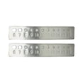 thumbnail image 2 of Abbracc Crochet View Sizer 2 Pack Heavy Duty Measuring Tool Knitting Accessories Crochet, 2 of 7