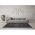 thumbnail image 3 of Ahgly Company Indoor Square Abstract Gray Modern Area Rugs, 8' Square, 3 of 4