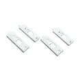 thumbnail image 4 of Luzkey 4 Pieces Snap in Tilt Latch Hardware for Home Window Accessories Sturdy 2 Hole Easy to Install Tilt Latch Pairs Spring Loaded L, 4 of 8