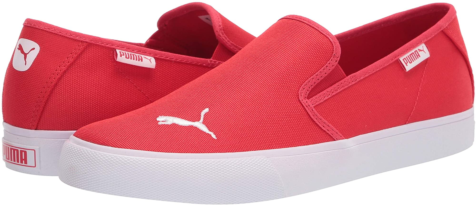 plain white puma shoes