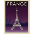 thumbnail image 3 of Gango Home Decor Vertical Telephone Box & Eiffel Tower by Incado (Ready to Hang); Two 12x16in Gold Trim Framed Prints, 3 of 5
