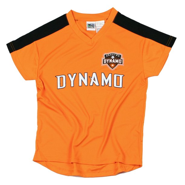 Houston Dynamo MLS Soccer Football Boys Youth Team Jersey Shirt Top