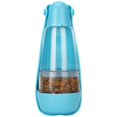 thumbnail image 2 of Botella de agua para perro con capacidad de 420ml, bandeja de bolsa de universal antireflujo portátil, para mascotas, taza de Agua comida azul Colco Mascotas beber botella, 2 of 8