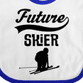 thumbnail image 4 of Inktastic Skiing Future Skier Boys or Girls Baby Bib, 4 of 4