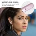 thumbnail image 6 of WHAMVOX 1Pcs Wired Earphones Rose Gold for Phone Sweatproof Stereo Sound Strong Bass Built-in Mic, 6 of 8