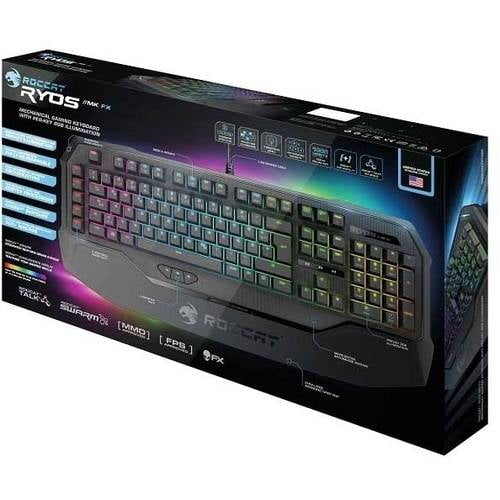 ROCCAT Ryos MK FX Mechanical Gaming Keyboard with Per-Key RGB 
