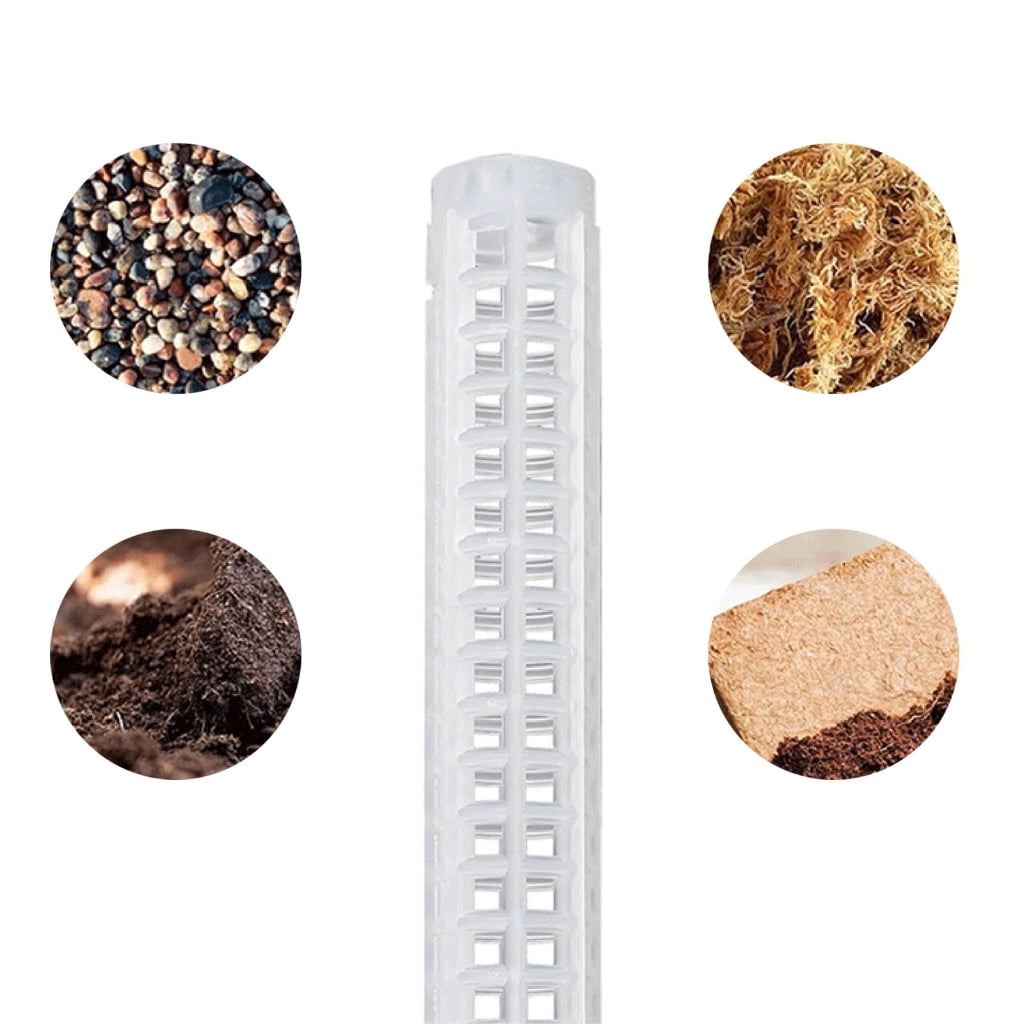 ZPAQI Plastic Moss Poles for Garden Plant Climbing Frame Plant Trelli Support Stick