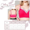 thumbnail image 5 of Alyce Ives Intimates Seamless Girls Bra with Lace Trim, Pink Plaid, L, 6 Pack, 5 of 7