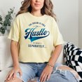 thumbnail image 2 of The Dream Is Free Motivational Hustle, Butter Comfort Colors T-Shirt, 2XL, 2 of 3
