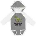 thumbnail image 3 of Inktastic Mimi and PopPop Love Me Dinosaur Boys Long Sleeve Baby Bodysuit, 3 of 5
