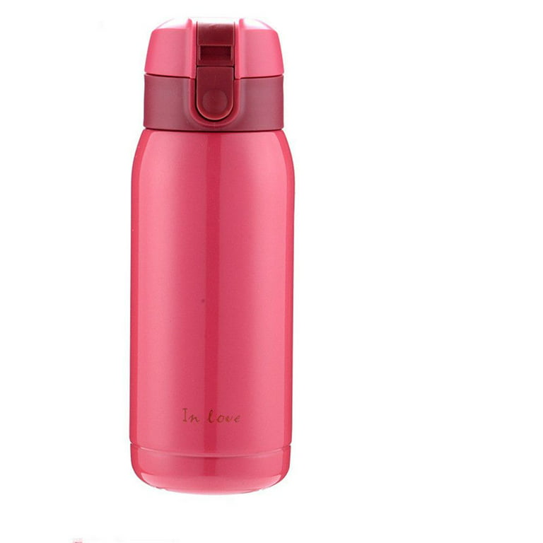 Portable Thermos Cup Mini Vacuum Flask Student Thermos Cup Stainless Steel  Thermos Stainless Steel Vacuum Flask Thermos Cup Vacuum Flask Thermos RED
