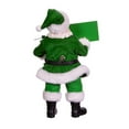 thumbnail image 4 of Kurt Adler 10.5-Inch Fabriché Musical Irish Santa Gift Box and Sign, 4 of 4
