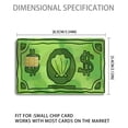 thumbnail image 4 of Sea Bucks Credit Card Skin Sticker Cover Decal Wrap, Durable Vinyl Stickers for Cards 4 Pack, 4 of 8