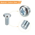 thumbnail image 4 of Tornillos de Máquina Phillips Cabeza Plana 50 Uds Unique Bargains Zinc Chapado Acero Carbono, 4 of 5