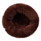 thumbnail image 1 of Colchoneta acogedora para pequeños animales, cálida, tipo casita de hámster, con cojín para mascotas, para uso interior y exterior. Marron oscuro, 1 of 9