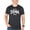 Dark Gray Heather Shirt, variant on No Cap Sigma Dad Shirt for Men Funny Slang Tee Gift for Dads Black Shirt Adult Large
