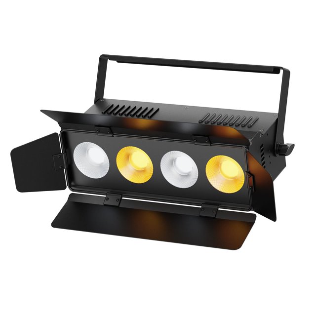 Luces de escenario Sparklingtrack LED Par Can de 200 W con puertas tipo granero