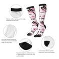 thumbnail image 3 of Naloa Eiffel Tower and Butterflies Thigh High Socks Extra Long Stretchy Sock Women Over Knee High Opaque Stocking Daily Wear, 3 of 6