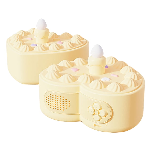 Pisexur Electrónica para Hombres Pastel de Cumpleaños Altavoz Bluetooth Altavoz Pequeño de Alta Gama Altavoz Bluetooth Portátil de Alta Gama Electrónica para Niños, Organizador de Electrónica