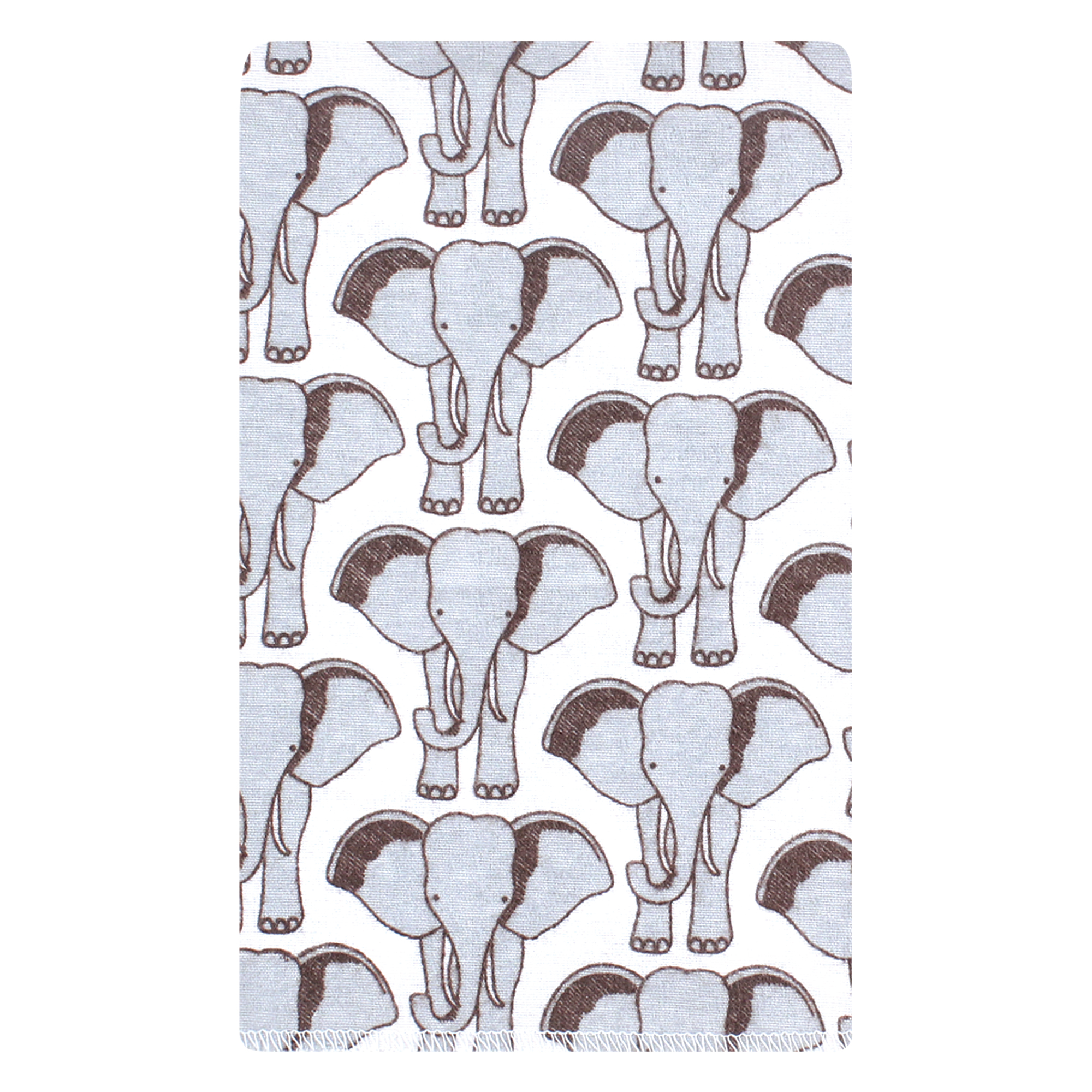 Hudson Baby Cotton Flannel Burp Cloths 10-Pack, Wild Safari Adventures, One Size