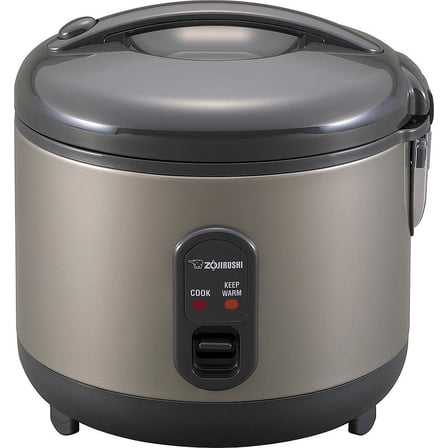 5.5 Cup (Uncooked) Automatic Rice Cooker & Warmer - Metallic Gray
